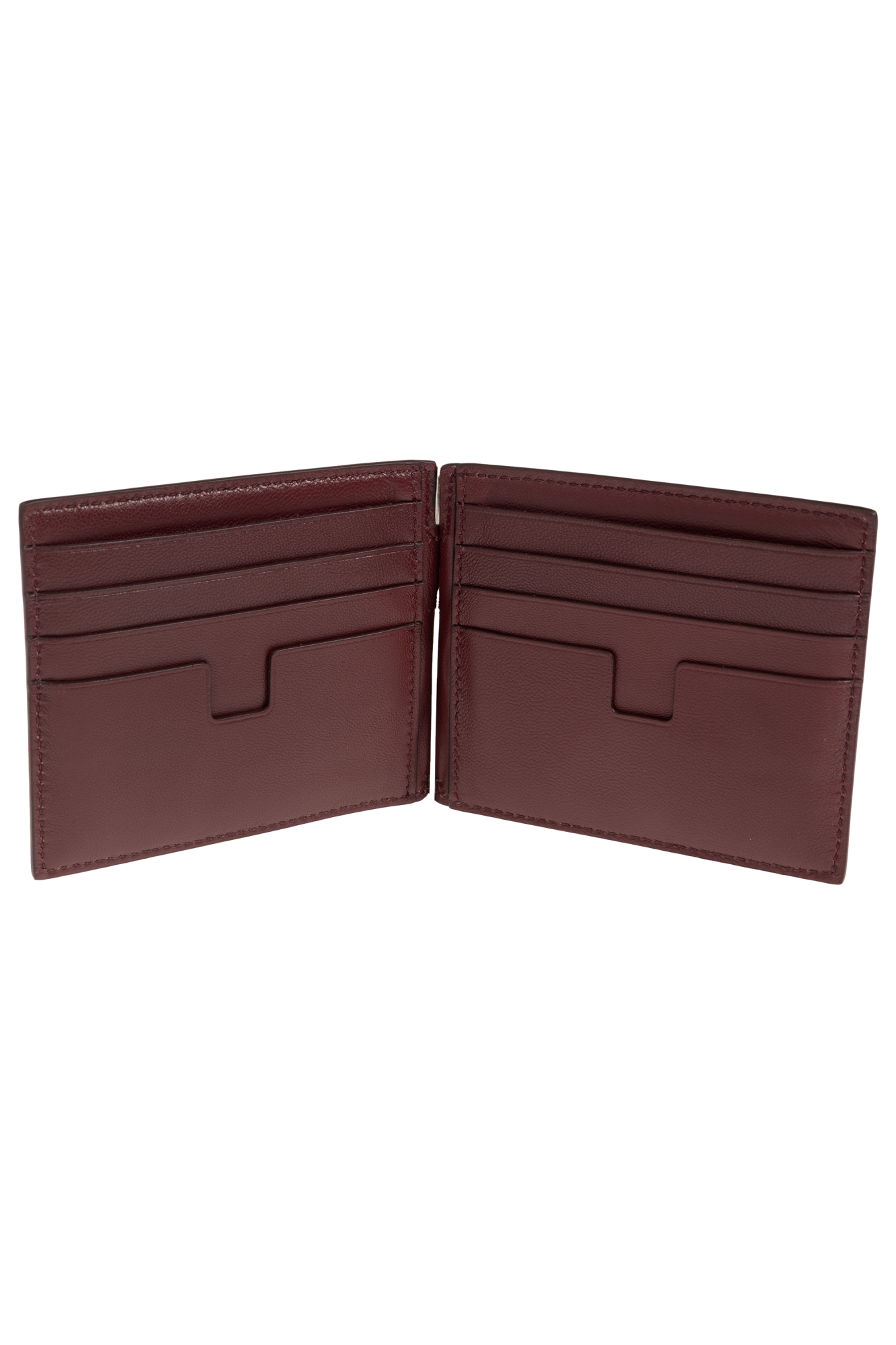 Tom Ford Leather wallet with money clip | Men's | Vitkac